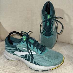 Brooks Womens Launch 6 Running Shoes Blue Lace Up 1202851B365 Low 8.5B EUC